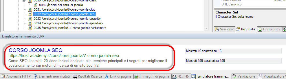 emulatore serp visual seo studio