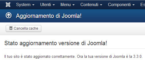 aggiornare joomla da 2.5 a 3