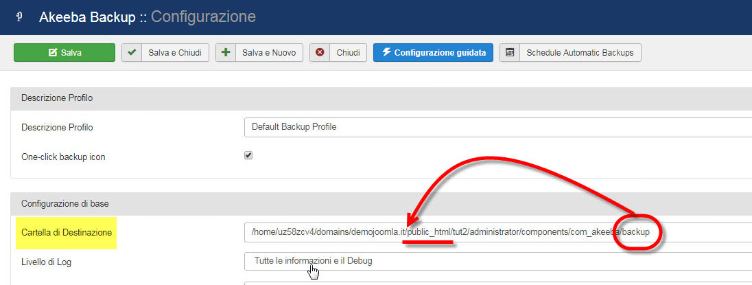 akeeba backup joomla
