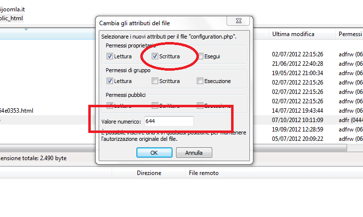 Configuration.php non scrivibile