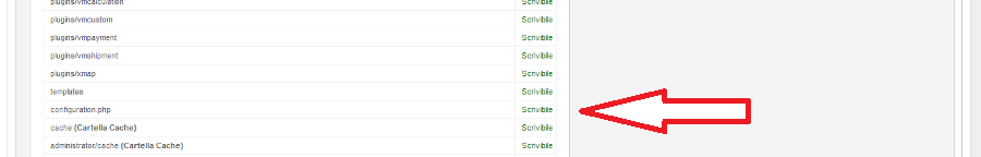 Configuration.php non scrivibile
