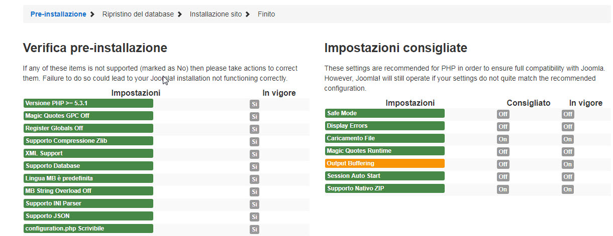 akeeba kickstart ripristino joomla