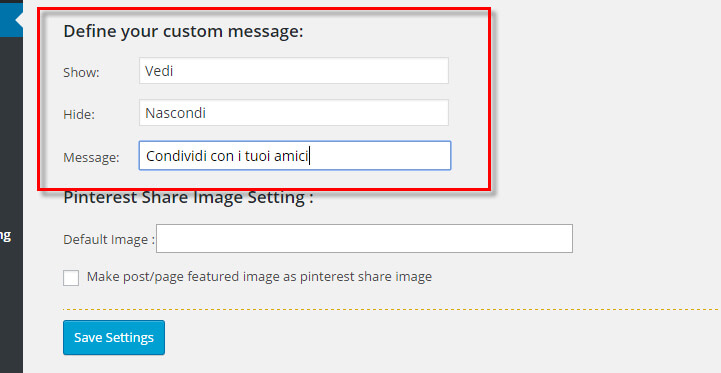 Custom Share Buttons with Floating Sidebar