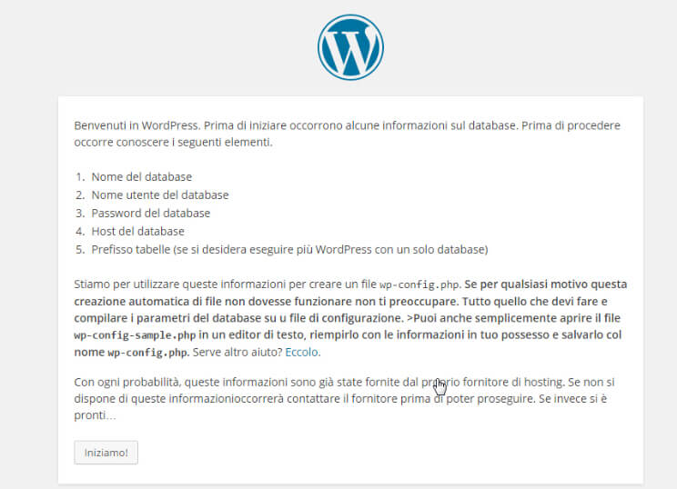 Come installare WordPress