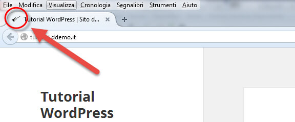 Creare e inserire la favicon in WordPress