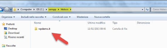 installare wordpress 4