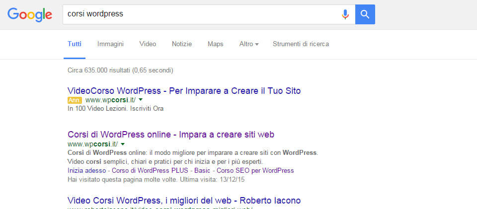 Inviare Sitemap WordPress a Google