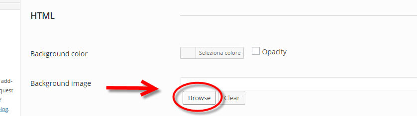 personalizzare form login 