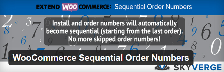 woocommerce sequential order numbers