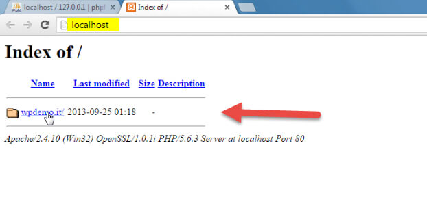 wordpress installare in locale