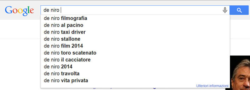 Google Suggest per le keyword