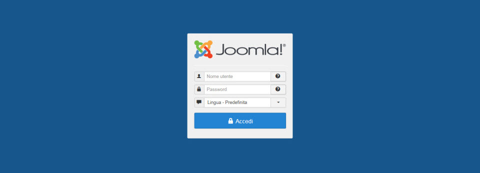 installare joomla